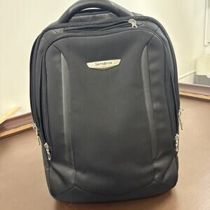Samsonite Classic Business Travel Perfect Fit Sz 16” Laptop Backpack Black
